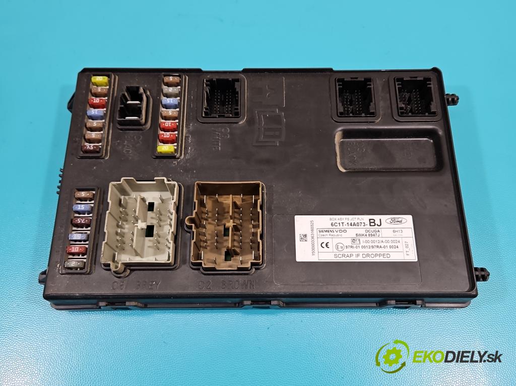 Ford Transit 2006-2013 2.2 tdci 110 HP manual 81 kW 2198 cm3 5- riadiaca jednotka ostatné 6C1T-14A073-BJ