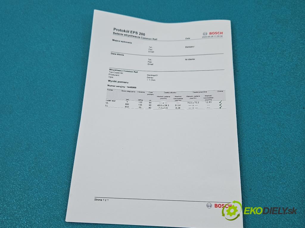 Ford Transit 2006-2013 2.2 tdci 110 HP manual 81 kW 2198 cm3 5- vstrek 6C1Q-9K546-AC (Vstrekovač paliva)