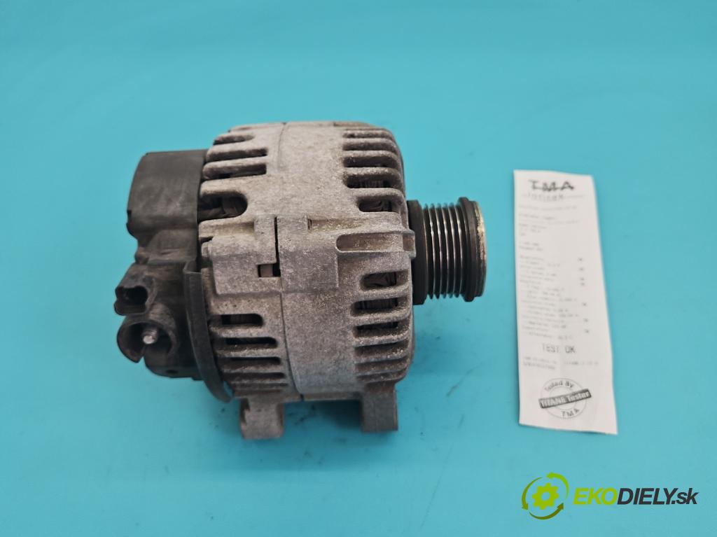 Peugeot 807 2002-2014 2.0 hdi 109 HP manual 80 kW 1997 cm3 5- Alternator 9646321780 (Alternátor)