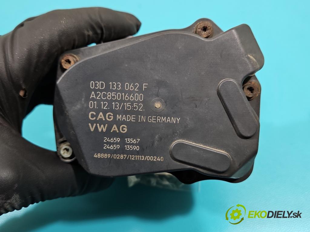 Seat Ibiza IV 6J 2008-2017 1.2 MPI 12V 69KM manual 51 kW 1198 cm3 5- klapka 03D133062F (Škrtiaca klapka)