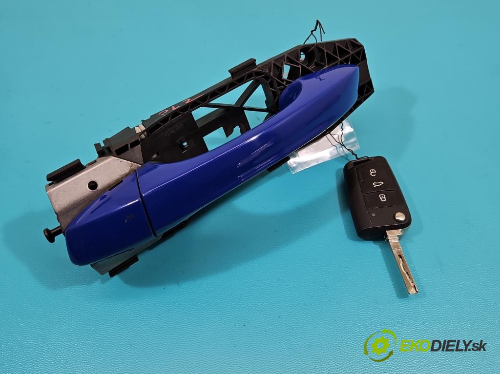 Skoda Fabia III 2014- 2021 1.0 MPI 60 HP manual 44 kW 999 cm3 5- rukoväť predné ľavé mimo: 5N0837885H (Kľučka dverí vonkajšia predná ľavá)