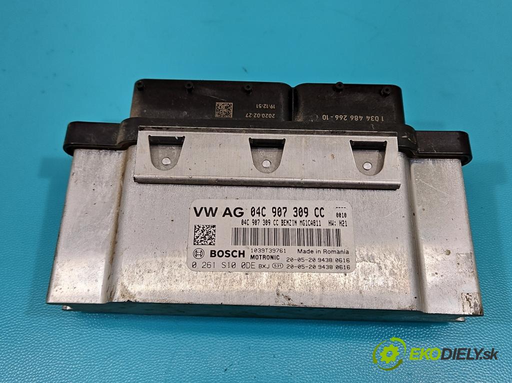 Skoda Fabia III 2014- 2021 1.0 MPI 60 HP manual 44 kW 999 cm3 5- riadiaca jednotka motora 04C907309CC