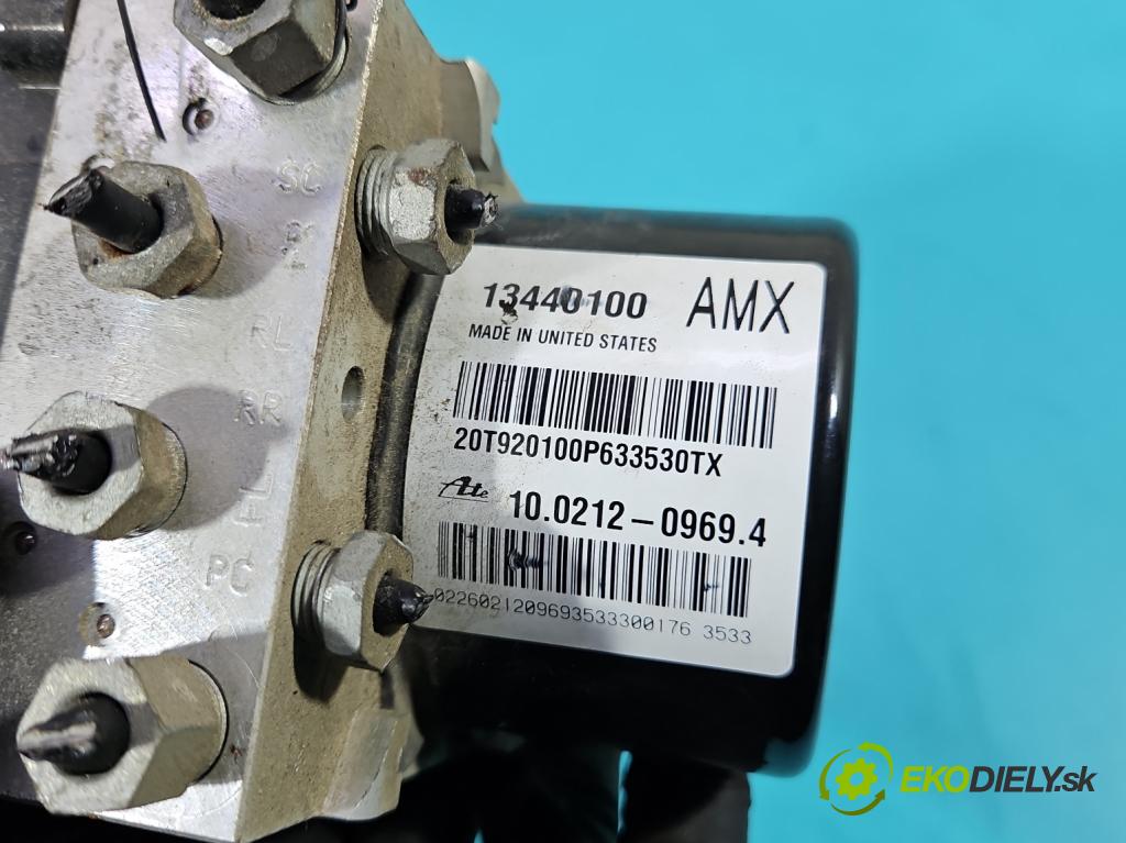 Opel Astra IV 2009-2015 1.6 16V 116 HP manual 85 kW 1598 cm3 5- čerpadlo abs 10.0961-4547.3 (Pumpa ABS)