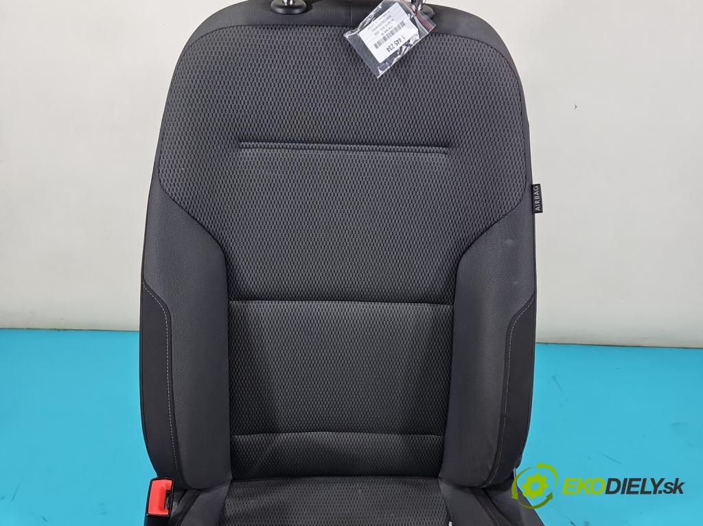 Vw Golf VII 2012-2020 1.6 tdi 110 HP manual 81 kW 1598 cm3 5- Sedačka ľavý  (Sedačka, sedadlo)