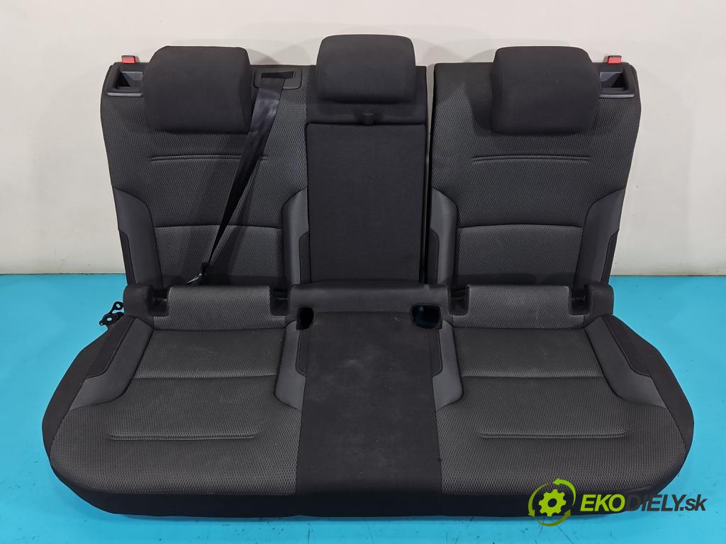 Vw Golf VII 2012-2020 1.6 tdi 110 HP manual 81 kW 1598 cm3 5- Pohovka: zadné  (Sedadlo)