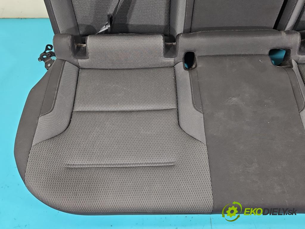 Vw Golf VII 2012-2020 1.6 tdi 110 hp manual 81 kW 1598 cm3 5- Pohovka: zadní  (Sedačky, sedadla)
