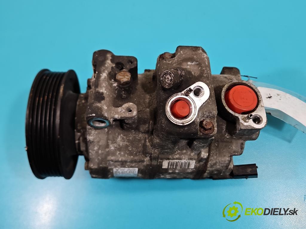 Vw Golf plus 1.6 SR 102 HP manual 75 kW 1595 cm3 5- Kompresor: klimatizácie 1K0820859T (Kompresor klimatizácie)