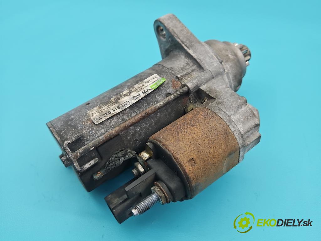 Vw Golf plus 1.6 SR 102 HP manual 75 kW 1595 cm3 5- štartér 02T911023T (Štartér)