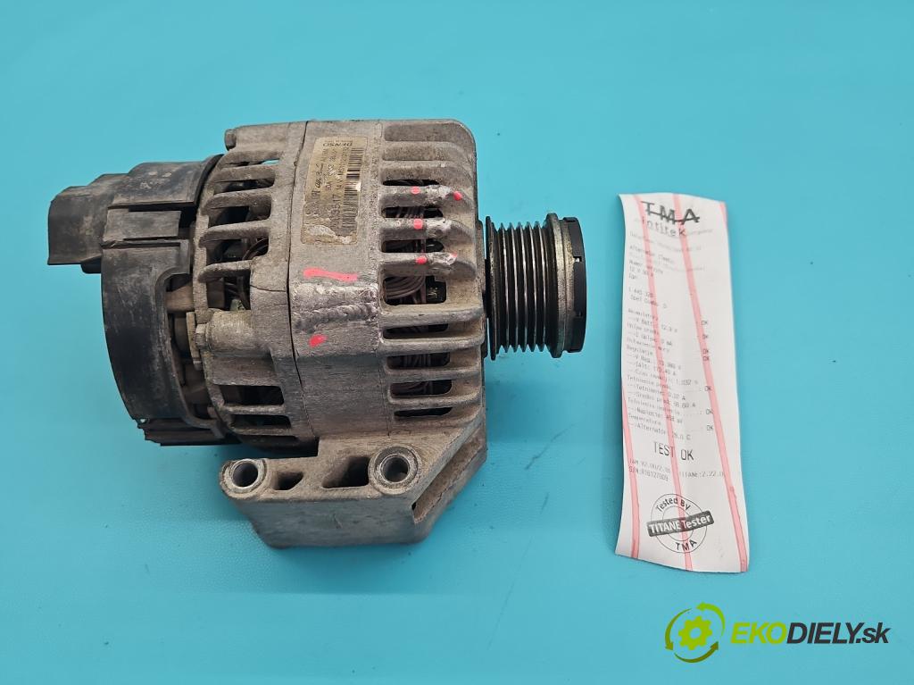 Opel Combo D 2011-2018 1.3 cdti 90 HP manual 66 kW 1251 cm3 5- Alternator 52003517 (Alternátor)
