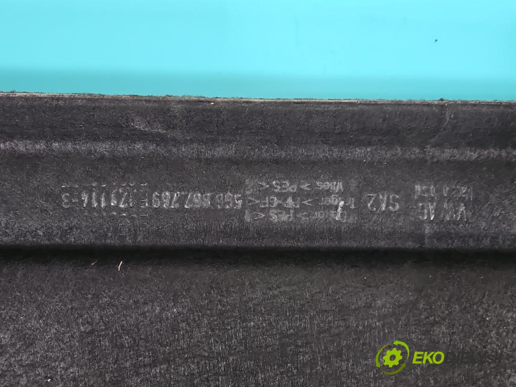 Vw Golf VII 2012-2020 1.6 tdi 110 HP manual 81 kW 1598 cm3 5- zadná 5G6867769F (Pláto zadné)