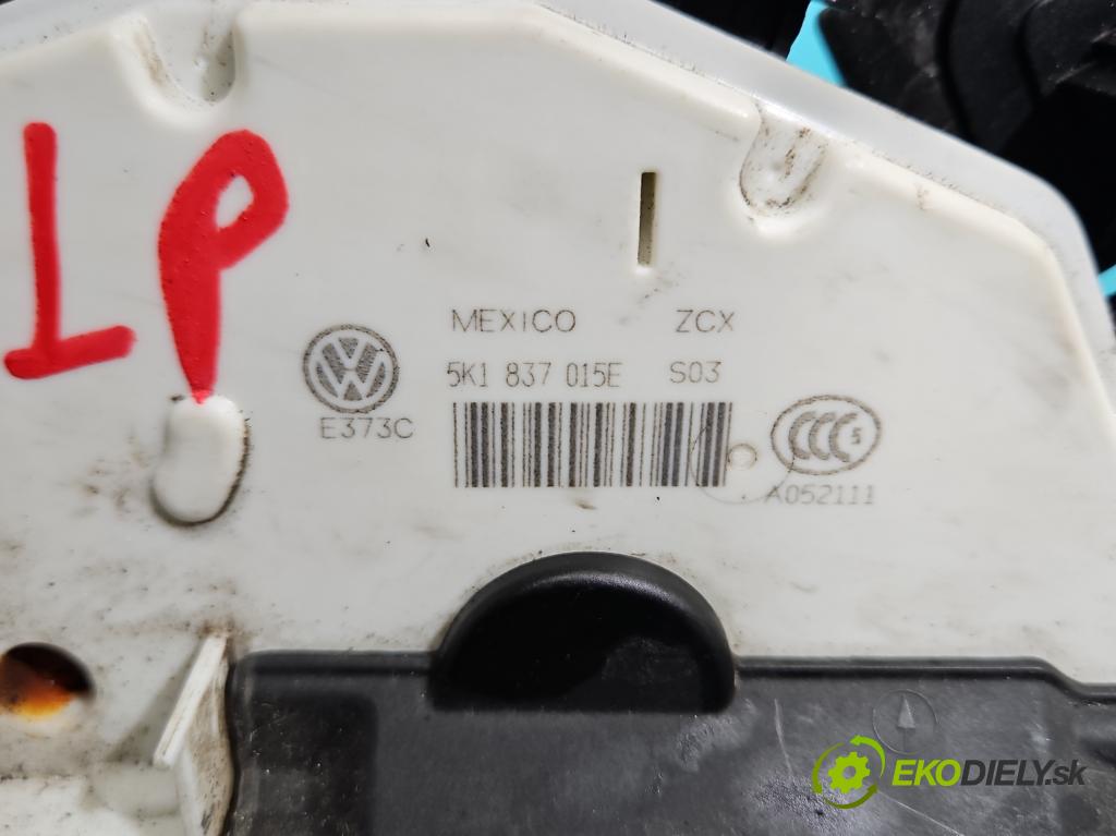 Vw Golf VII 2012-2020 1.6 tdi 110 hp manual 81 kW 1598 cm3 5- zámek přední levý 5K1837015E