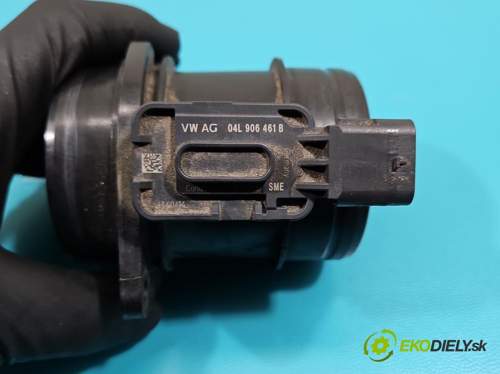 Vw Golf VII 2012-2020 1.6 tdi 110 HP manual 81 kW 1598 cm3 5- průtokoměr: 04L906461B (Váha vzduchu)