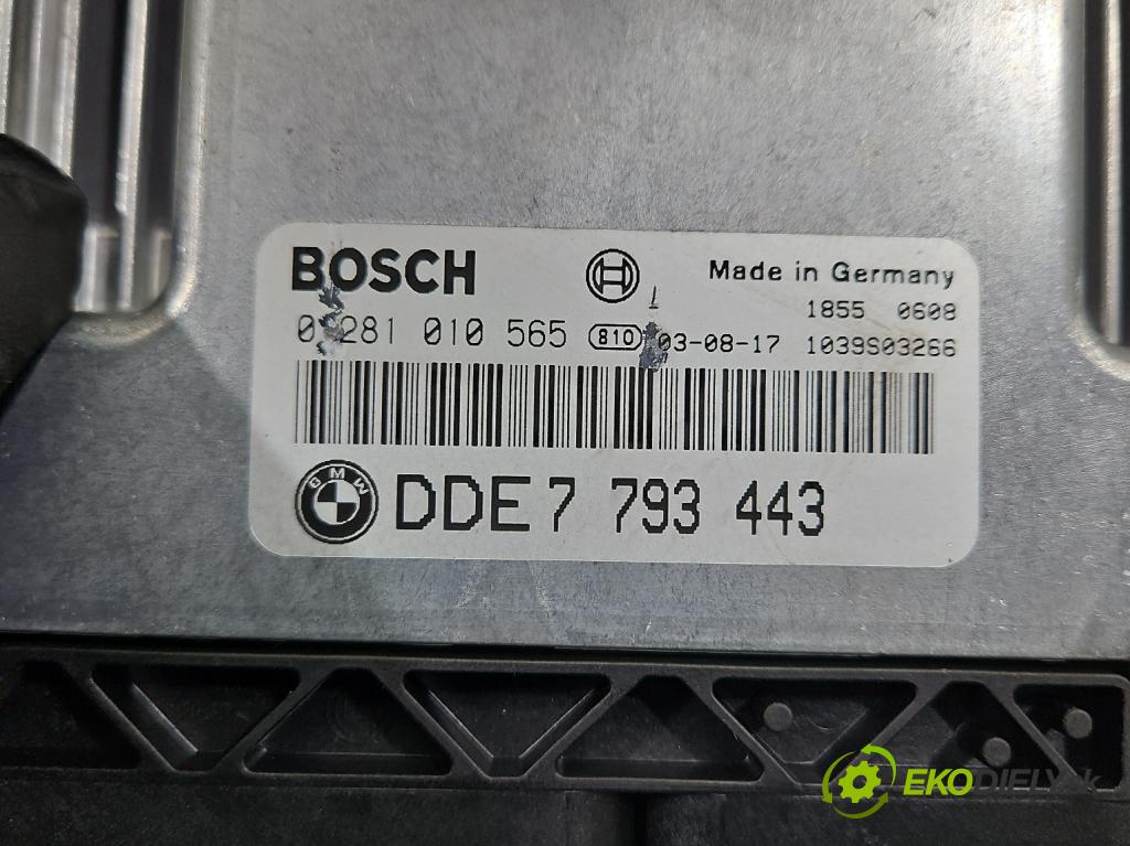 Bmw 3 E46 1998-2007 2.0d 150 HP automatic 110 kW 1995 cm3 5- riadiaca jednotka motora 7793443