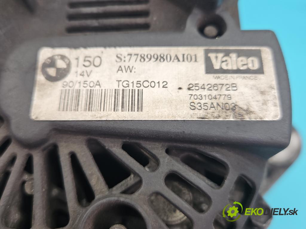 Bmw 3 E46 1998-2007 2.0d 150 HP automatic 110 kW 1995 cm3 5- Alternator 7789980 (Alternátor)