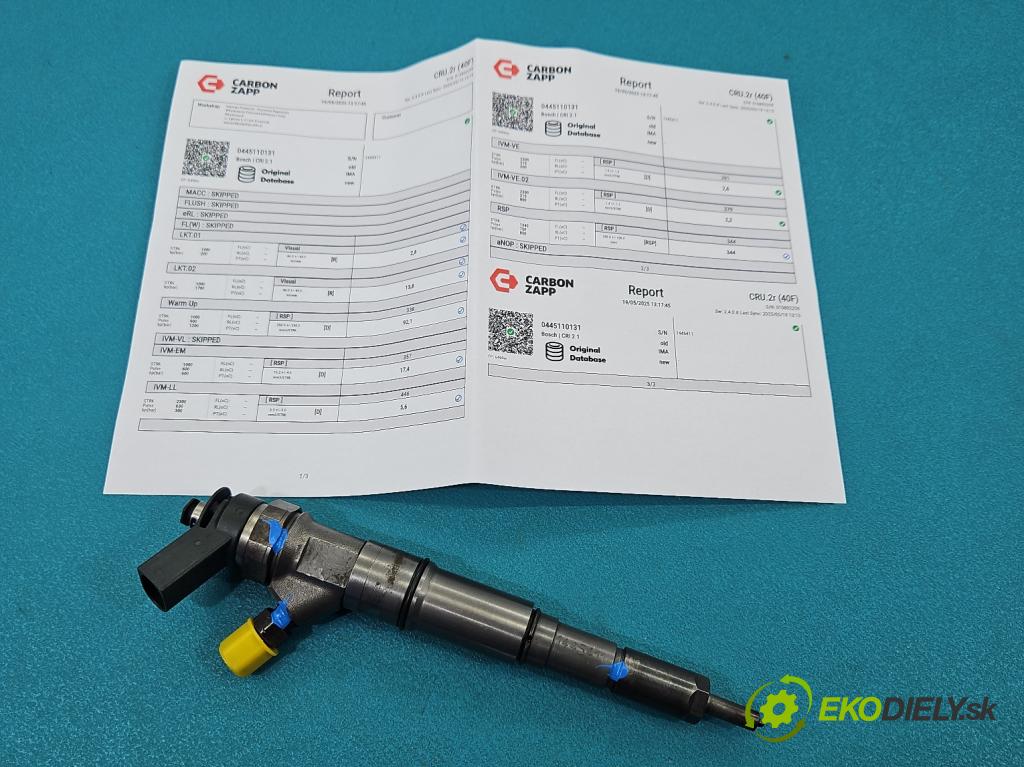 Bmw 3 E46 1998-2007 2.0d 150 HP automatic 110 kW 1995 cm3 5- vstrek 0445110131 (Vstrekovač paliva)