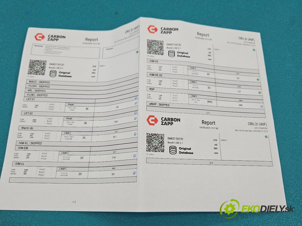 Bmw 3 E46 1998-2007 2.0d 150 HP automatic 110 kW 1995 cm3 5- vstrek 0445110131 (Vstrekovač paliva)