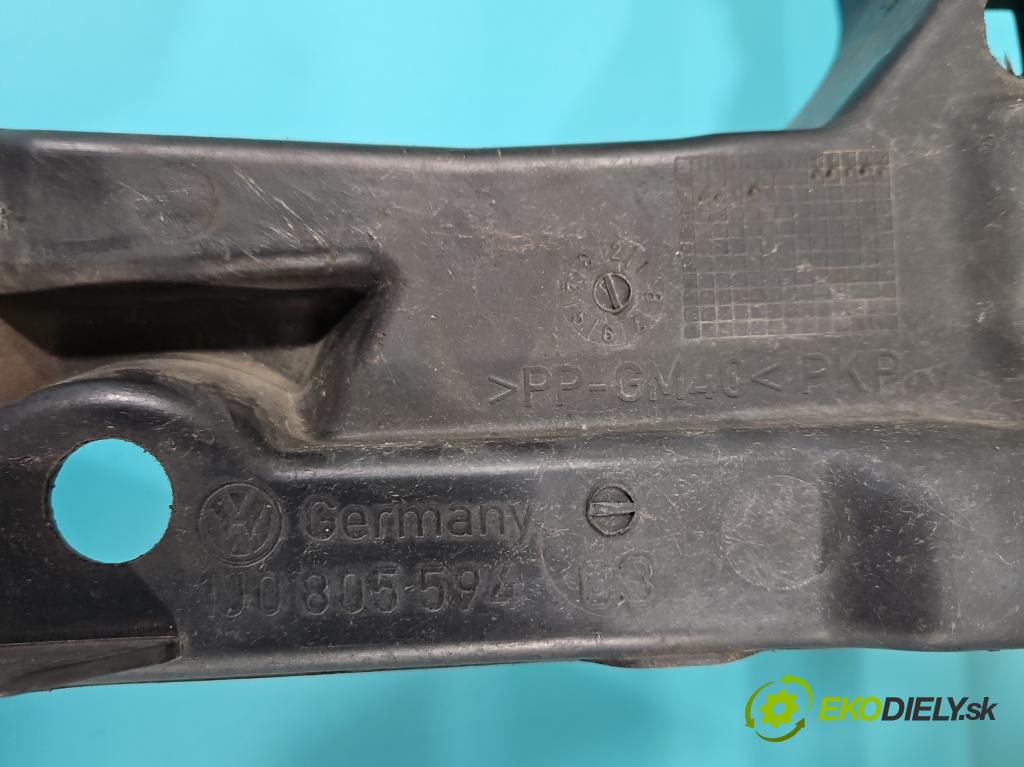 Vw Golf IV 1997-2003 1.6 SR 101 hp manual 74 kW 1595 cm3 5- stěna přední 1J0805594 (Výztuhy přední)