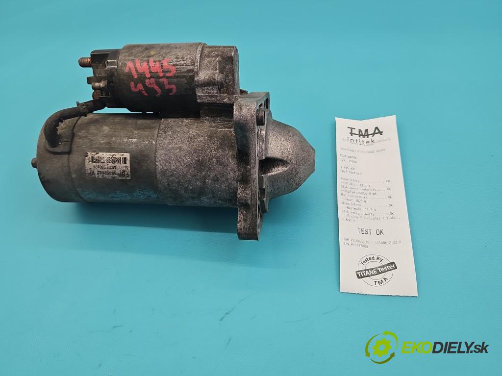 Opel Vectra C 2002-2008 1.9 cdti 150 hp manual 110 kW 1910 cm3 5- startér: M001T30171 (Startéry)