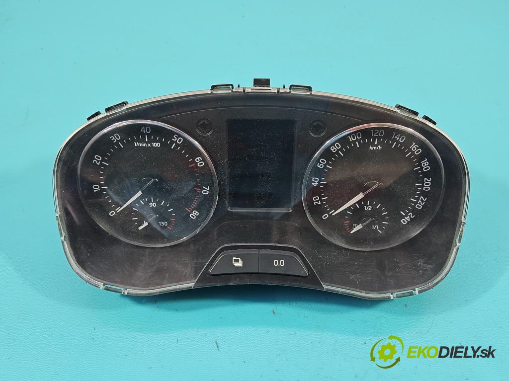 Skoda Rapid 2012-2019 1.2 TSI 86 HP manual 63 kW 1197 cm3 5- prístrojovka/ budíky 5JA920840D (Prístrojová doska, displej)