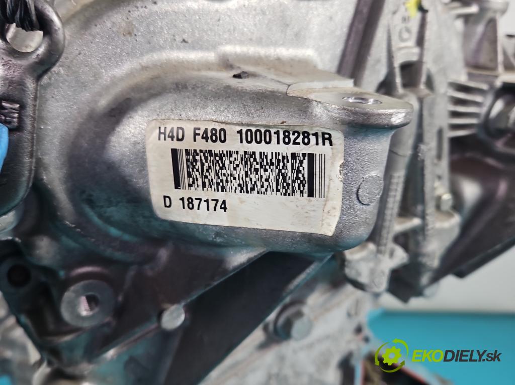 Dacia Sandero III 2020- 1.0 SCe: 91 KM manual 67 kW 999 cm3 5- motor benzín: H4DF480