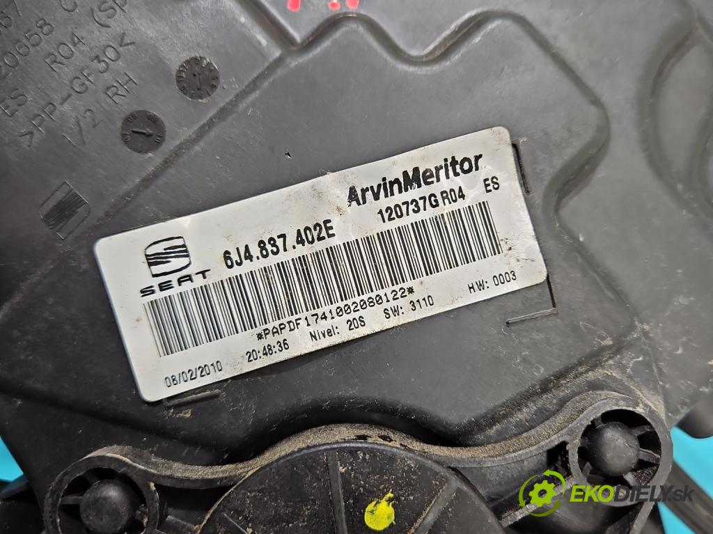 Seat Ibiza IV 6J 2008-2017 1.4 16V 86 hp manual 63 kW 1390 cm3 5- mechanismus stahování přední pravý 6R0959802Q