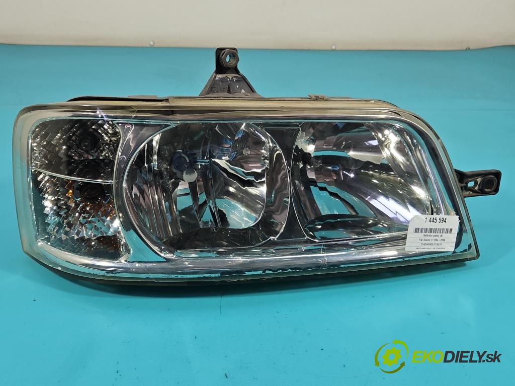 Fiat Ducato II 1994-2006 2.3 jtd 110 HP manual 81 kW 2286 cm3 5- Reflektor: pravý  (Svetlo predné pravé)