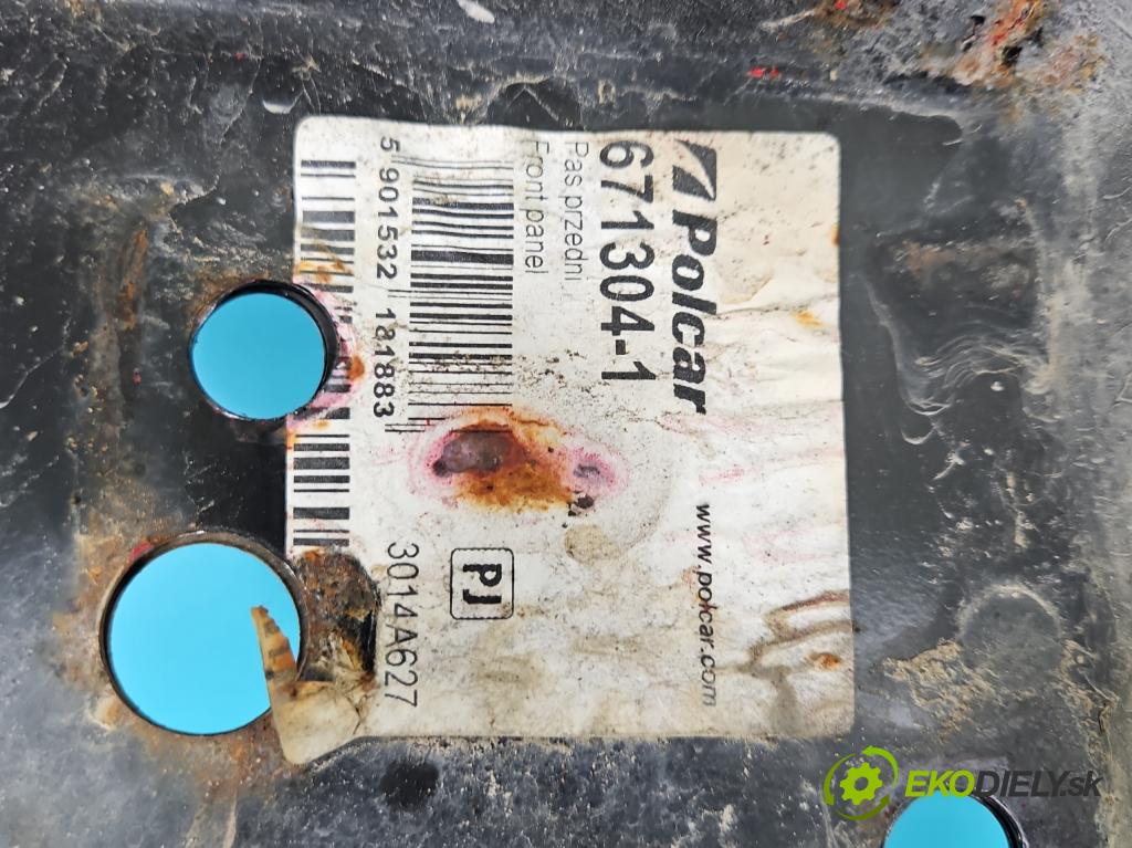 Vw Polo III 6N 1994-2001 1.6 75 hp manual 55 kW 1595 cm3 4- stěna přední  (Výztuhy přední)