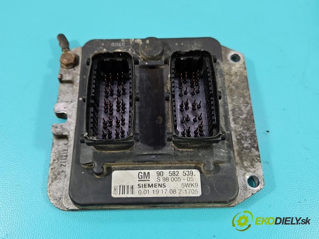 Opel Zafira A 1999-2005 1.8 16V 116 HP manual 85 kW 1796 cm3 5- riadiaca jednotka motora 90582539
