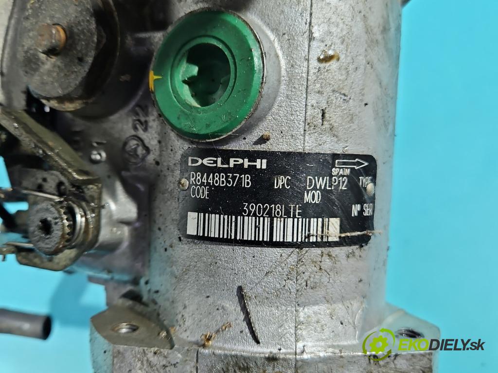 Peugeot Partner I 1996-2008 1.9d 69KM manual 51 kW 1868 cm3 5- čerpadlo vstrekovacia R8448B371B (Vstrekovacie čerpadlo)