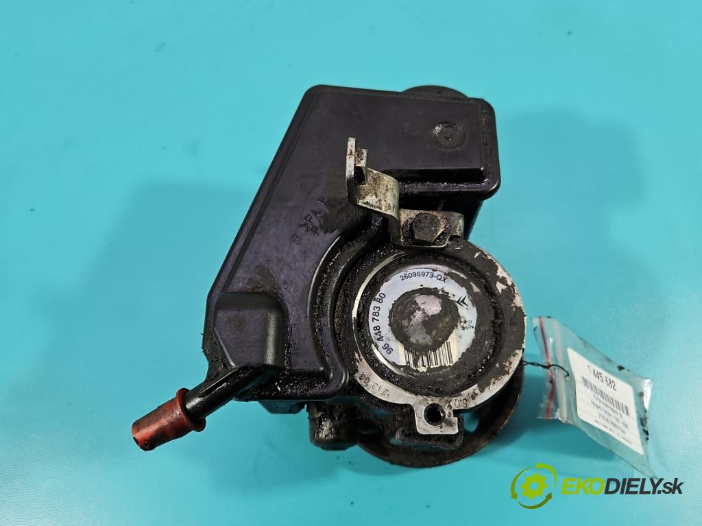 Peugeot Partner I 1996-2008 1.9d 69KM manual 51 kW 1868 cm3 5- čerpadlo posilovač 9644878380 (Servočerpadlo, pumpa riadenia)