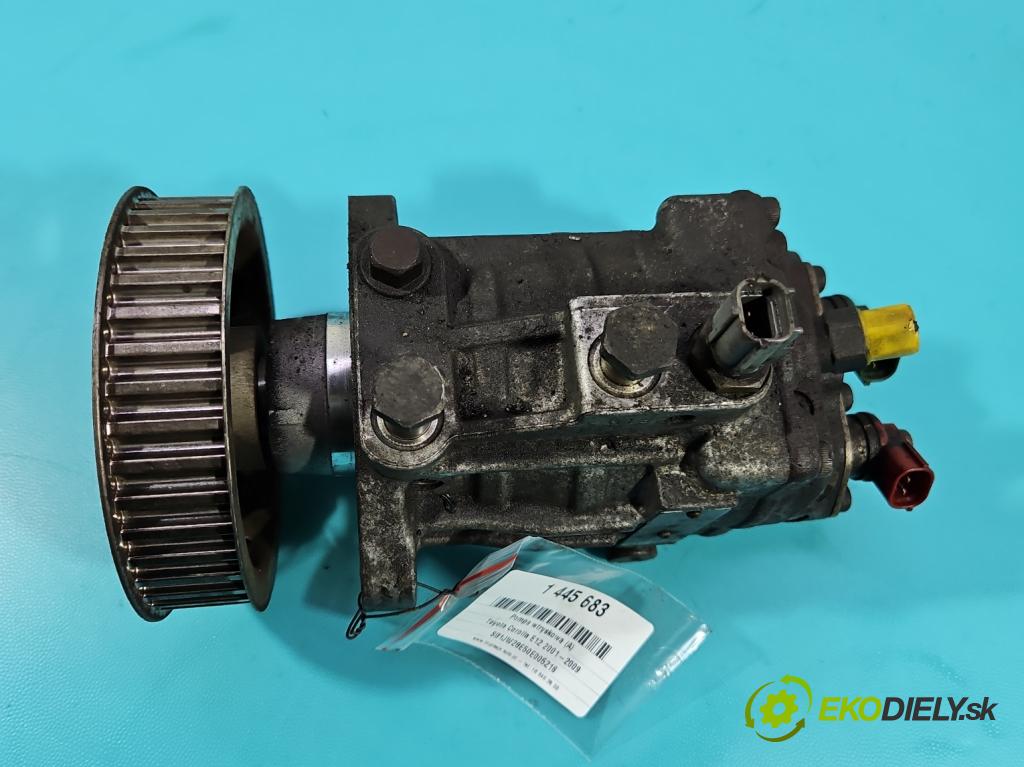 Toyota Corolla E12 2001-2009 2.0 D4D 110 HP manual 81 kW 1995 cm3 3- čerpadlo vstrekovacia 22100-27010 (Vstrekovacie čerpadlo)