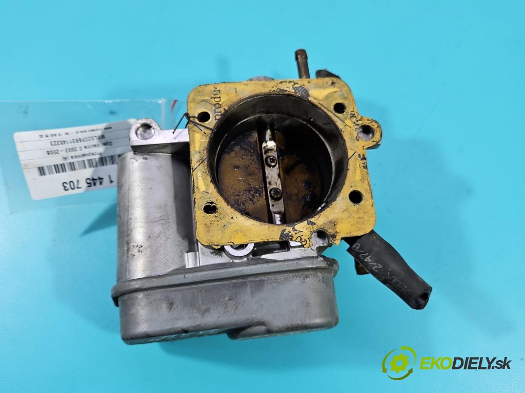 Opel Vectra C 2002-2008 1.8 16V 122 HP manual 90 kW 1796 cm3 4- klapka 5WS91703 (Škrtiaca klapka)