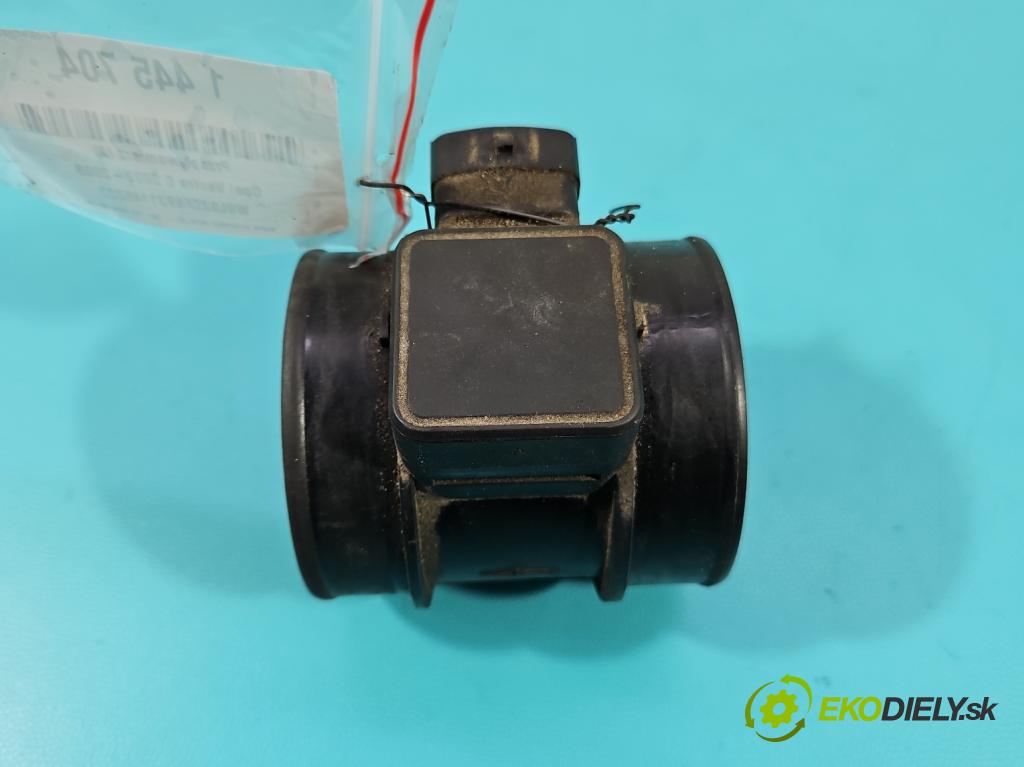 Opel Vectra C 2002-2008 1.8 16V 122 HP manual 90 kW 1796 cm3 4- průtokoměr: 5WK9606 (Váha vzduchu)