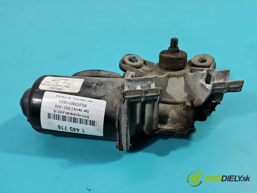 Opel Vectra C 2002-2008 1.8 16V 122 hp manual 90 kW 1796 cm3 4- motor stěračů přední 09185806