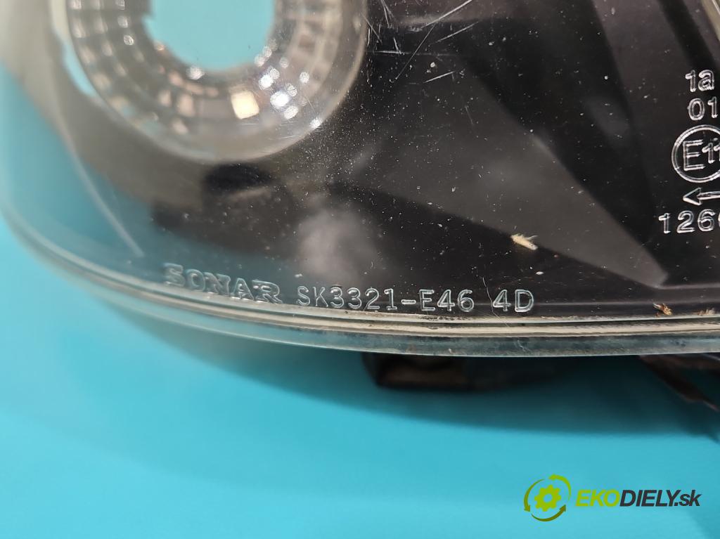 Bmw 3 E46 1998-2007 1.9 118 HP manual 87 kW 1895 cm3 4- Reflektor: pravý 8361948 (Svetlo predné pravé)