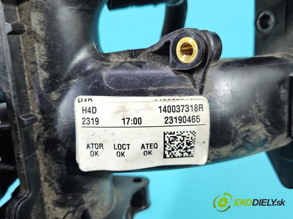 Dacia Sandero III 2020- 1.0 SCe 91KM manual 67 kW 999 cm3 5- potrubí sací 140039107R (Sací potrubí)