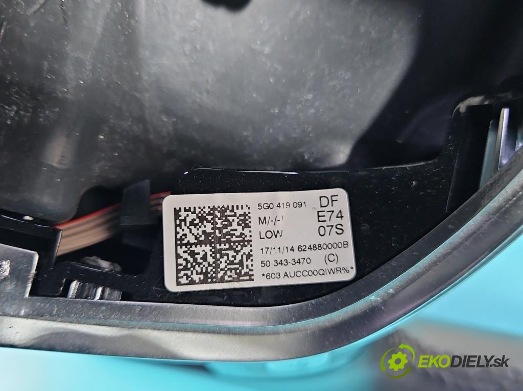 Vw Golf VII 2012-2020 1.6 tdi 110 HP manual 81 kW 1598 cm3 5- volant 5G0419091DF (Volant)