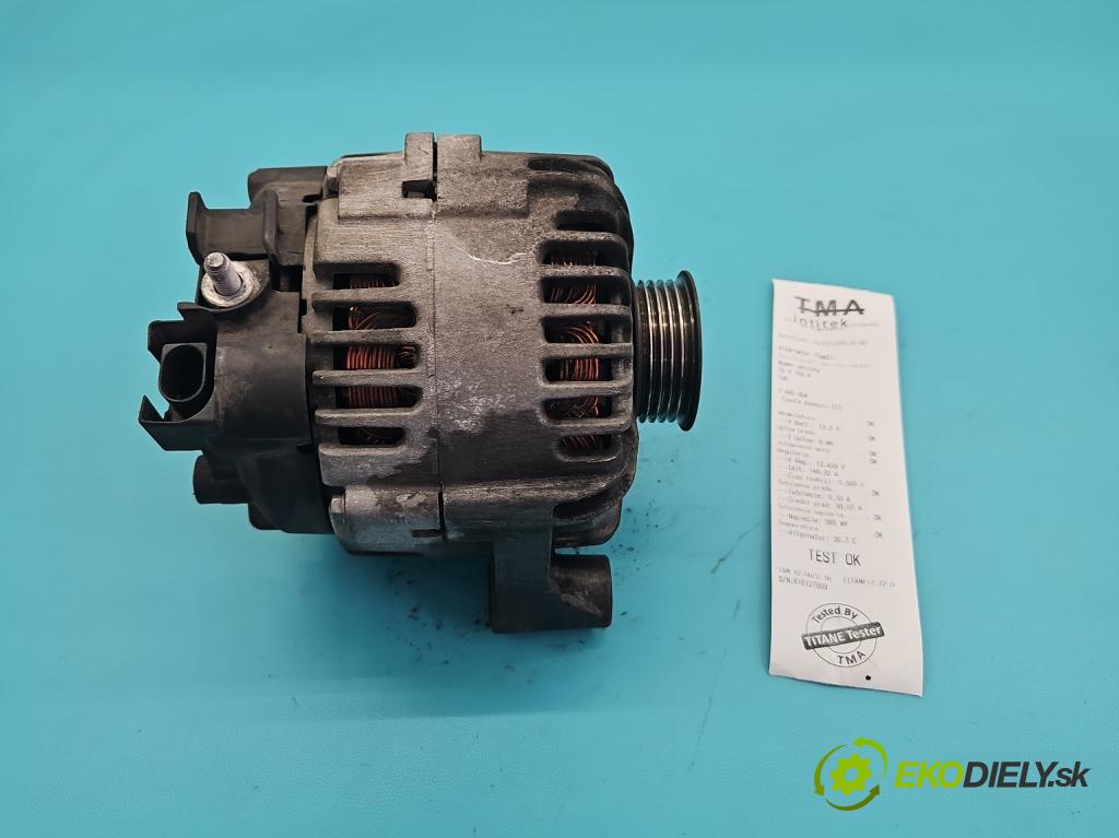 Toyota Avensis III T27 2009-2018 2.0 D4D 143 HP manual 105 kW 1995 cm3 5- Alternator 8574045 (Alternátor)