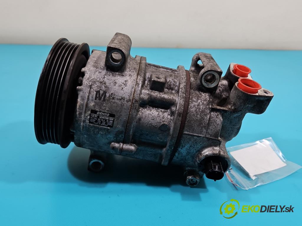 Toyota Avensis III T27 2009-2018 2.0 D4D 143 HP manual 105 kW 1995 cm3 5- Kompresor: klimatizácie GE447280-9281 (Kompresor klimatizácie)