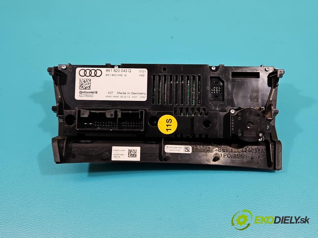 Audi A4 B8 2007-2015 1.8 TFSI 170 HP manual 125 kW 1798 cm3 4- panel kúrenia 8K1820043Q