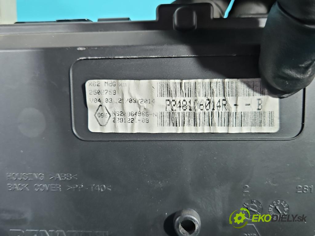 Renault Master III 2010-2019 2.3 dci 101 HP manual 74 kW 2299 cm3 5- prístrojovka/ budíky P248106014R (Prístrojová doska, displej)