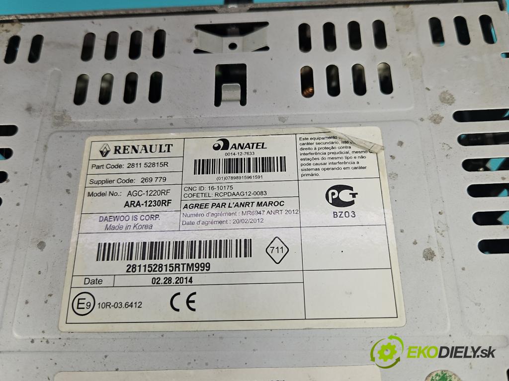 Renault Master III 2010-2019 2.3 dci 101 HP manual 74 kW 2299 cm3 5- Radio originál 281152815R