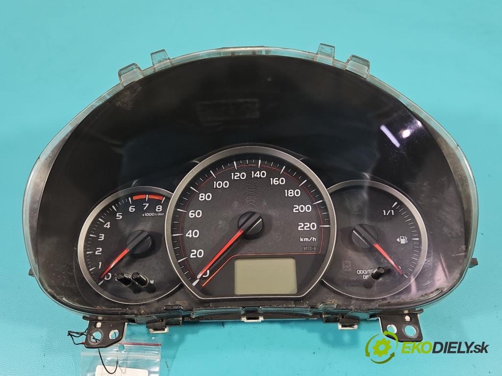 Toyota Yaris III 2011-2020 1.3 vvti 99 HP manual 73 kW 1329 cm3 5- prístrojovka/ budíky 83800-0DR50 (Prístrojová doska, displej)