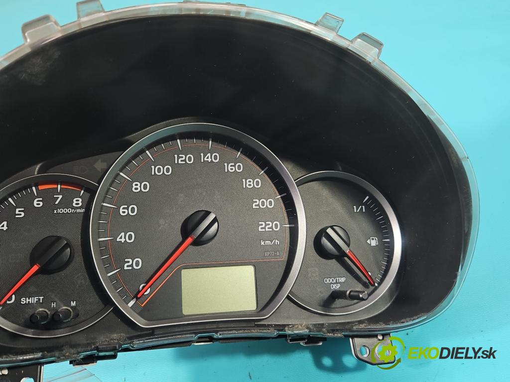 Toyota Yaris III 2011-2020 1.3 vvti 99 HP manual 73 kW 1329 cm3 5- prístrojovka/ budíky 83800-0DR50 (Prístrojová doska, displej)