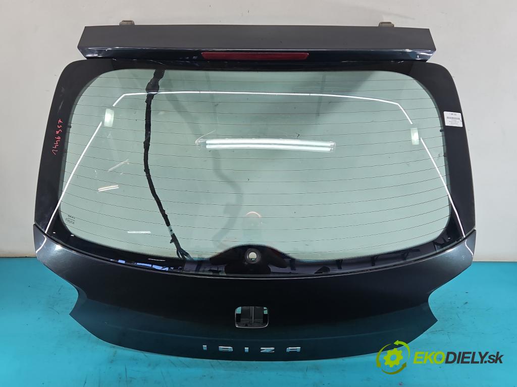 Seat Ibiza IV 6J 2008-2017 1.4 16V 86 hp manual 63 kW 1390 cm3 5- zadní kufrové dveře  (Zadní kapoty)