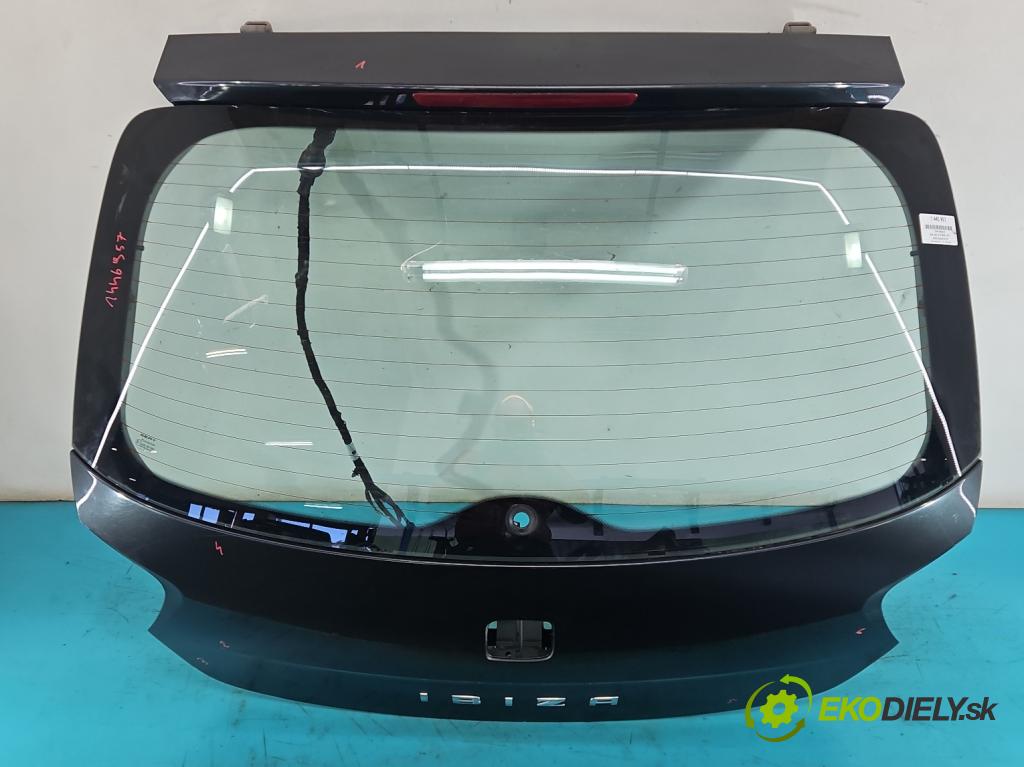 Seat Ibiza IV 6J 2008-2017 1.4 16V 86 hp manual 63 kW 1390 cm3 5- zadní kufrové dveře  (Zadní kapoty)