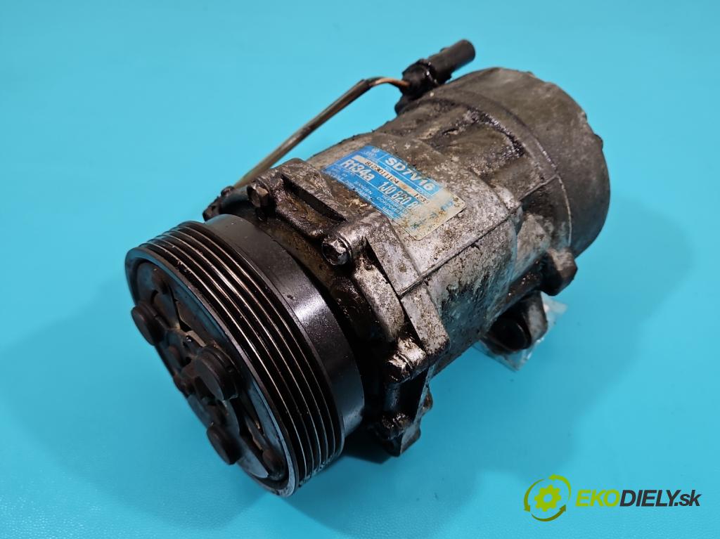 Seat Leon I 1999-2005 1.6 16V 105 HP manual 77 kW 1598 cm3 5- Kompresor: klimatizácie 1J0820803K (Kompresor klimatizácie)