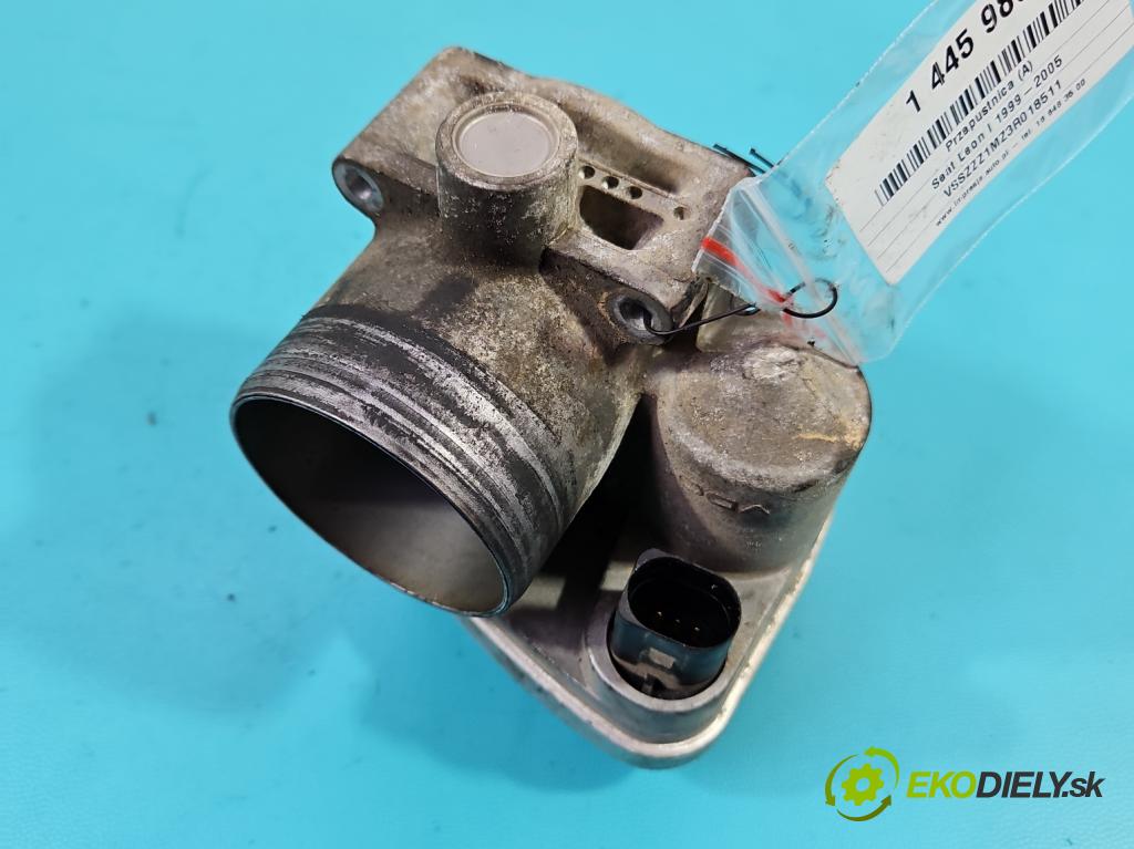 Seat Leon I 1999-2005 1.6 16V 105 HP manual 77 kW 1598 cm3 5- klapka 036133062M (Škrtiaca klapka)