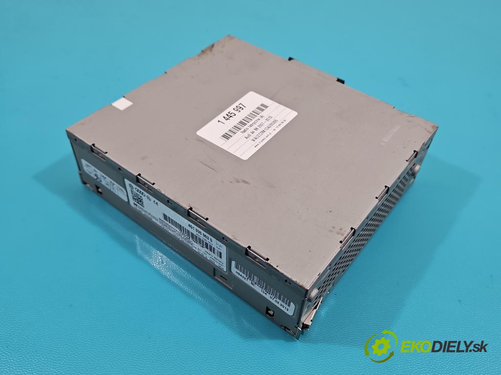 Audi A4 B8 2007-2015 1.8 TFSI 170 HP manual 125 kW 1798 cm3 4- Radio originál 4G1035053G