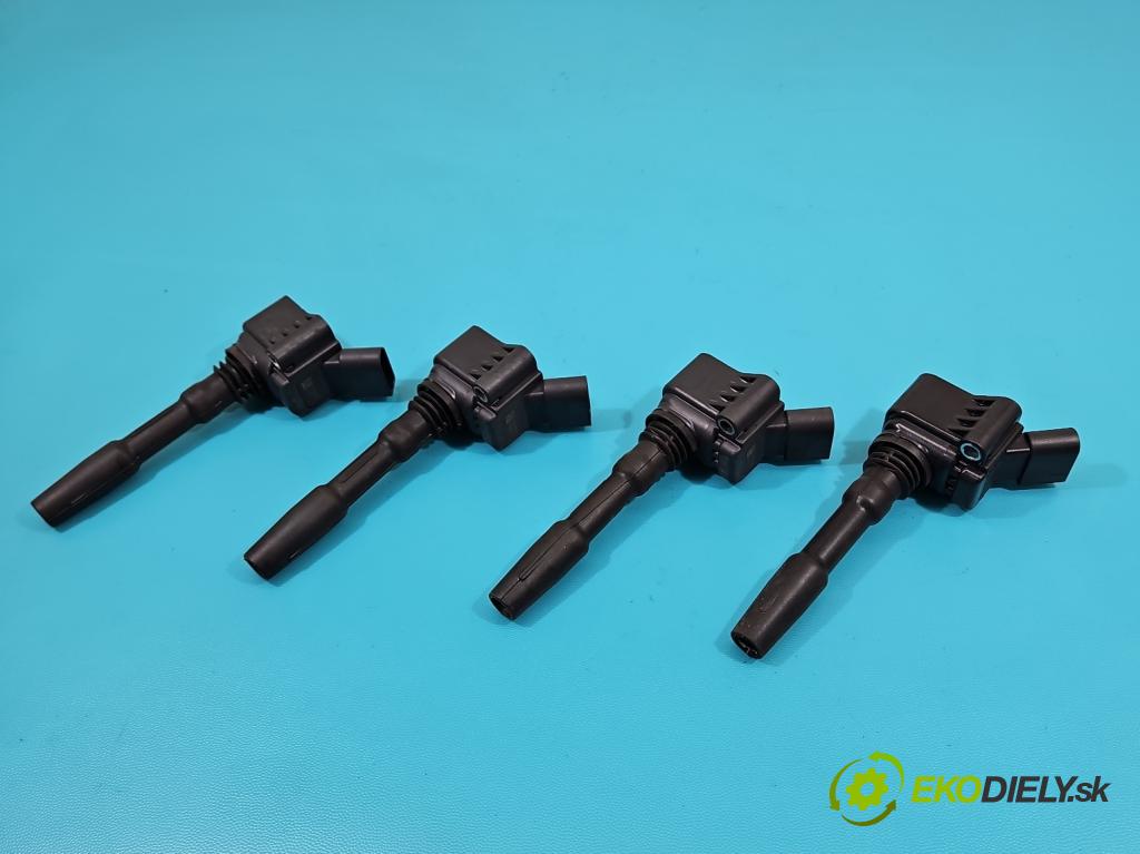 Audi A4 B8 2007-2015 1.8 TFSI 170 HP manual 125 kW 1798 cm3 4- cievka zapaľovacia 06H905110E (Zapaľovacia cievka)